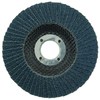 Weiler 4-1/2" Abrasive Flap Disc, Flat (TY27), Phenolic Backing, 40Z, 7/8" 31402